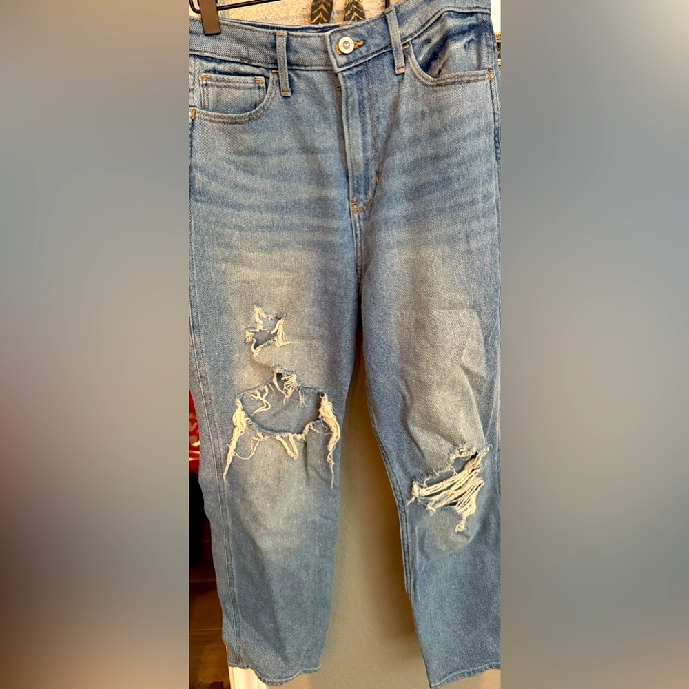 Hollister Ultra High-Rise Blue Jeans